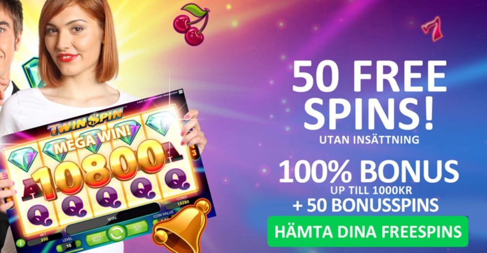 Free spins utan insättning